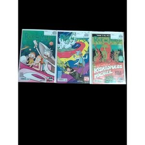 Rick and Morty issues 32, 33, & 34 NM 2015
